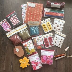 Brand new!! Collection of crafting essentials 22 items worth over 185$